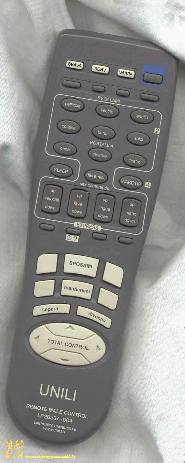 Donna telecomando